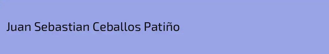 Juan Sebastian Ceballos Patiño